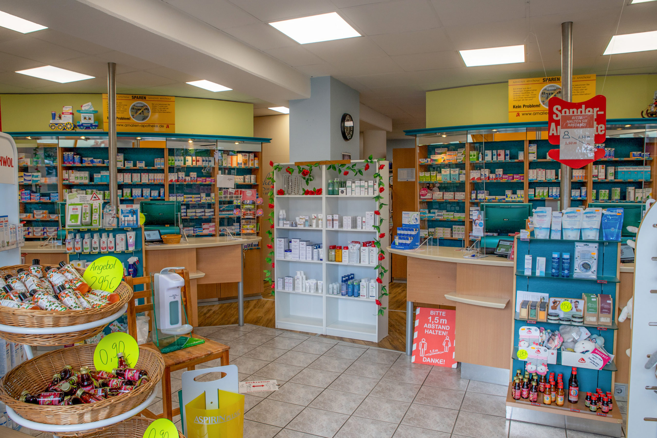 Amalienapotheke von Innen